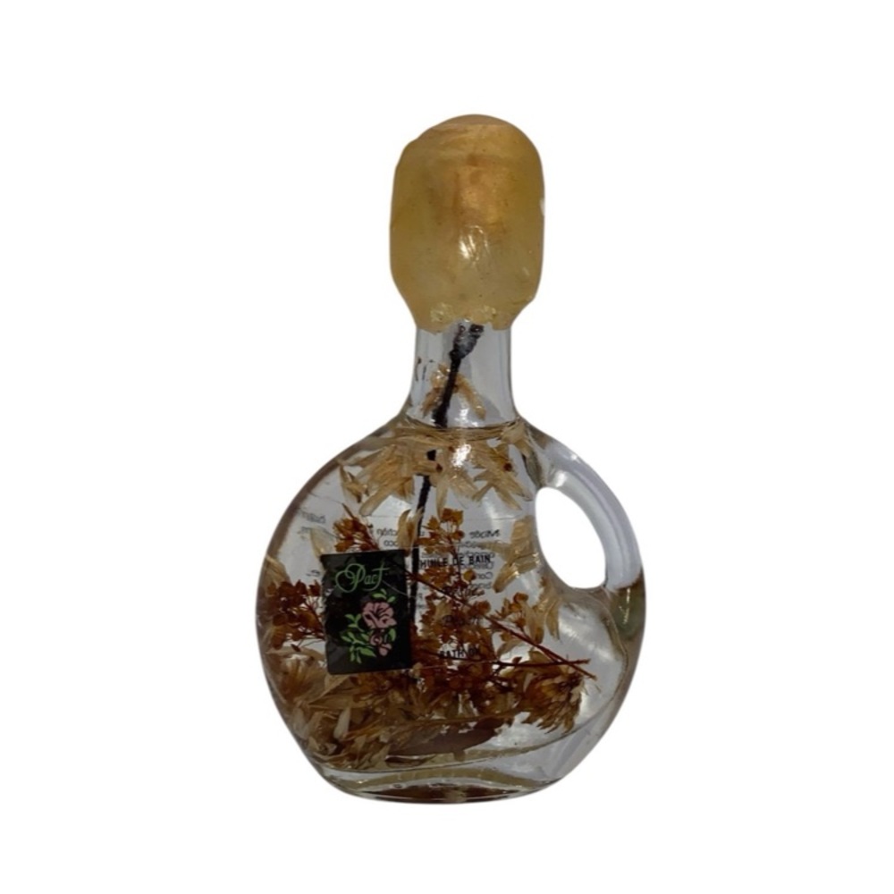 NEW Vintage - Pact Huile De Bain 1.5 oz Peach Bath Oil - Product Of Canada